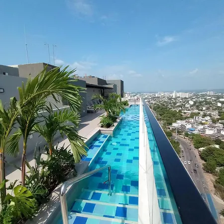 Apartamento 2 2 Banos En Edificio Confortable Piscina, Gym, Coworking, Salon, Parqueadero, Sobre Avenida Principal Cartagena